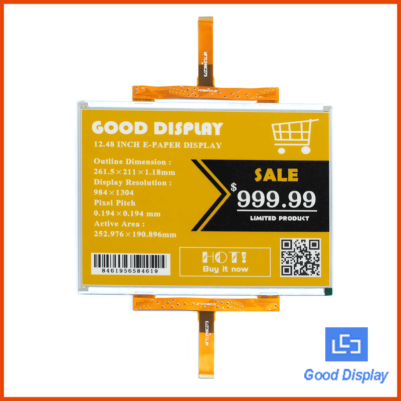 Color E paper Display,Tricolor epaper,3Color EPD,3Color EPD,epaper