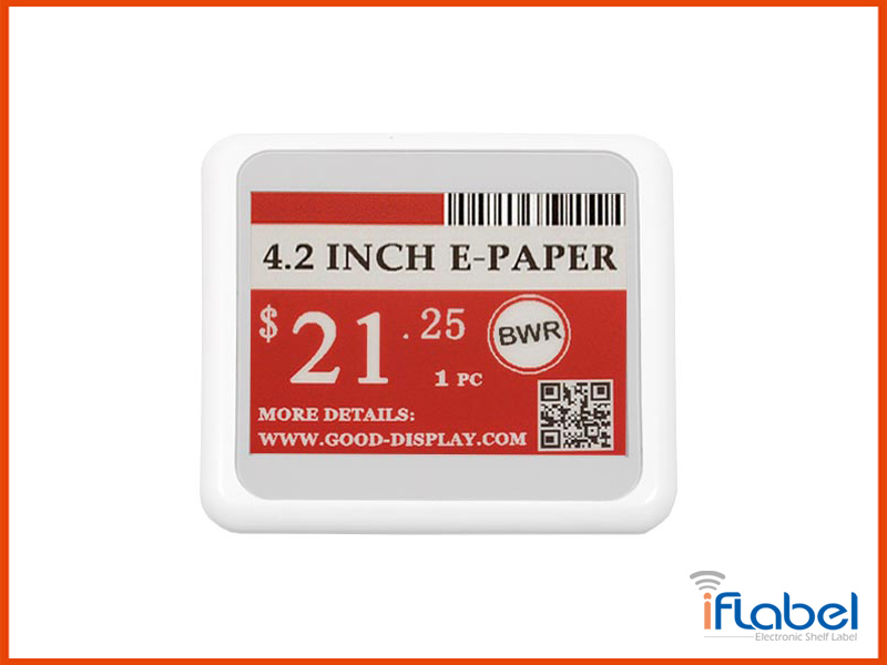 4.2 inch electronic shelf label ESL Tag For retail -- IL042E