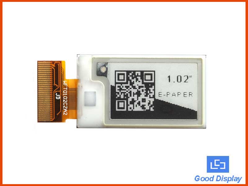 1.02 inch mini partial refresh e-paper display panel, GDEW0102T4