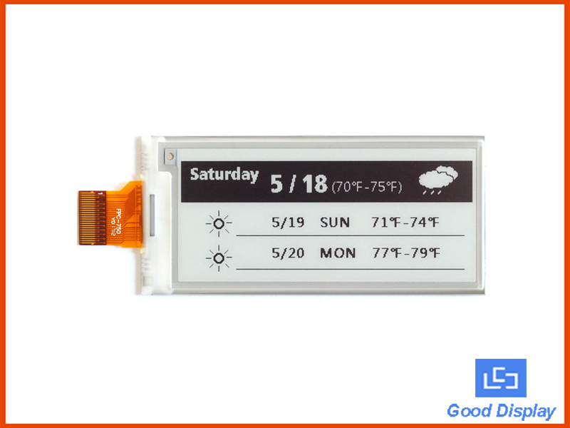 2.9 inch e-paper display buy e ink display module epd display manufacture e-ink display sale China GDEM029E97