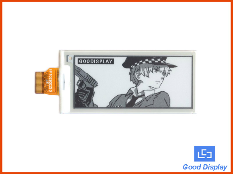 2.9-inch e-paper display black and white 4 grayscale electronic paper display GDEW029T5