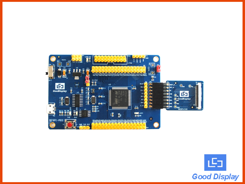 Demo kit driver development board for 1.02 inch e-paper e-ink display module DESPI-102